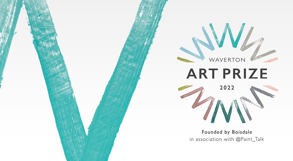 Waverton Art prize 2022 logo Boisdale @paint_talk
